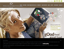 Tablet Screenshot of paoladigiambattista.com